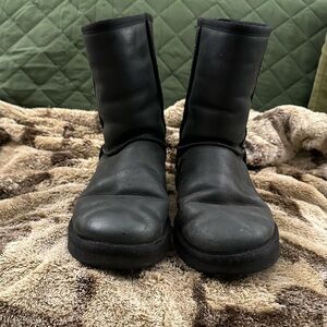 UGG Black Sheepskin Boots